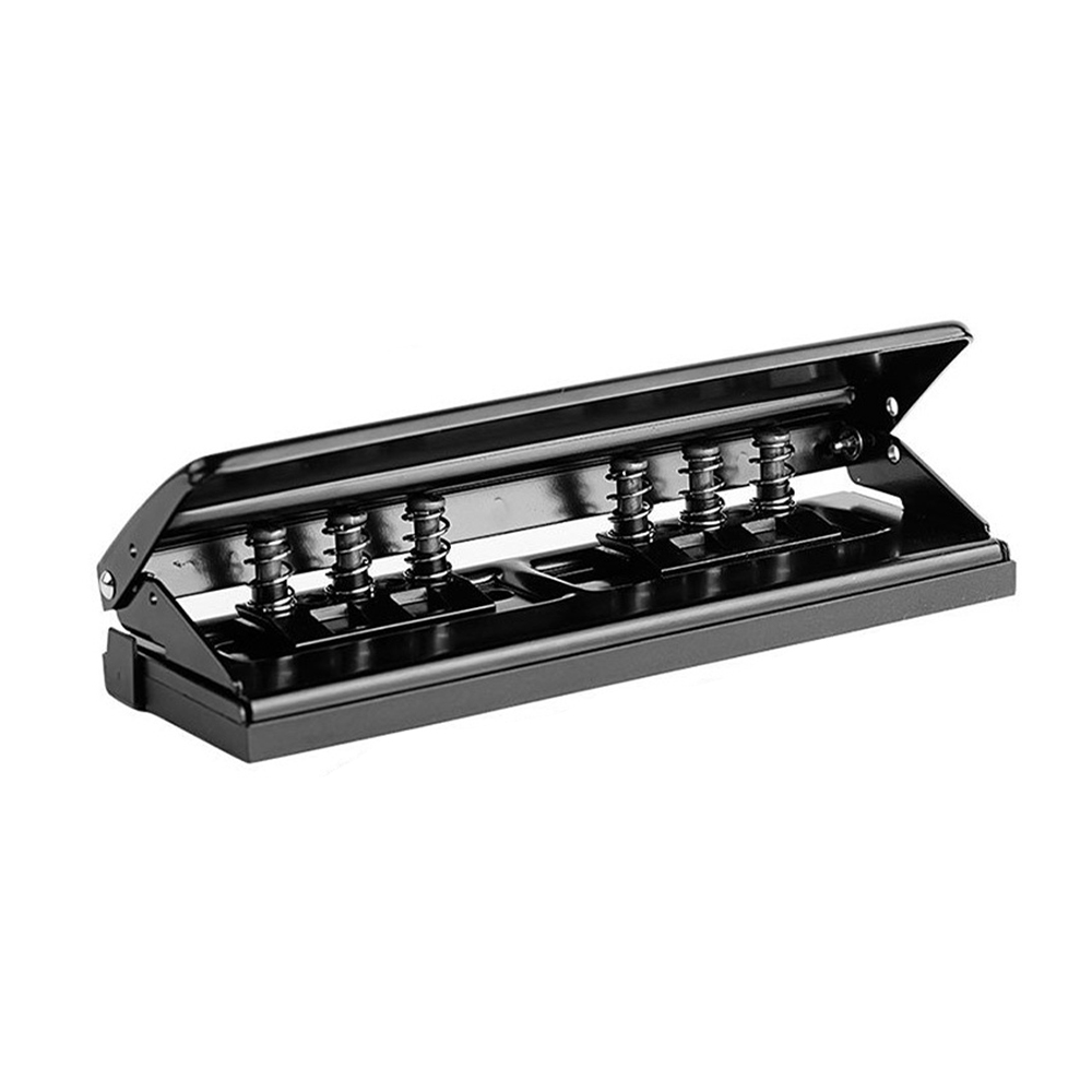 Adjustable 6-Hole Paper Puncher Diary Hole Punch for A4 A5 A6 Organisers