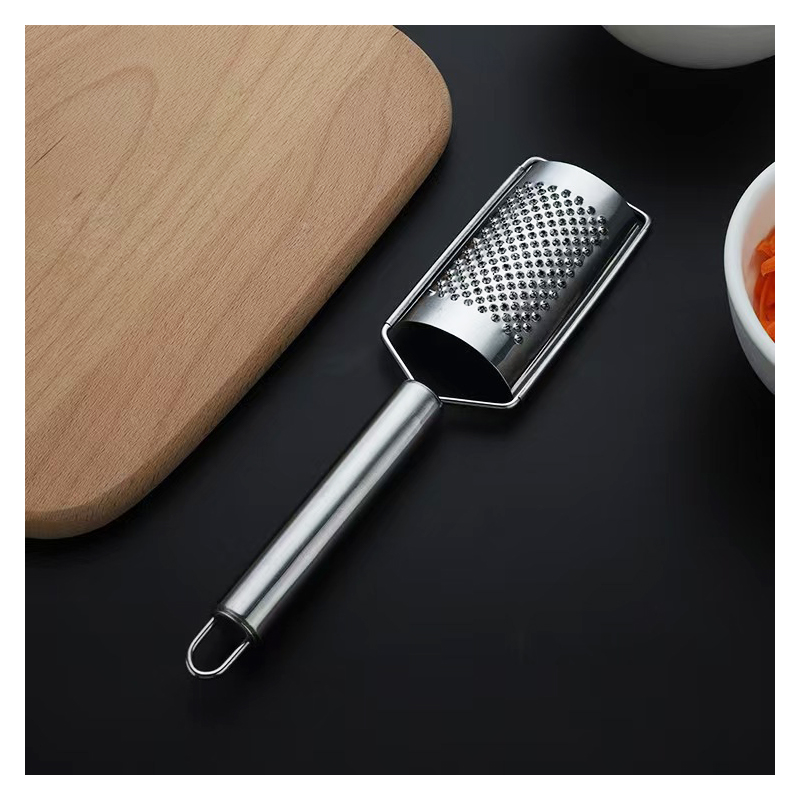 Stainless Steel Handheld Food Grater 10cm x 4cm Cheese Grating Tool