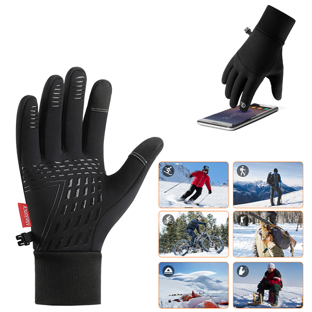 Winter Gloves Waterproof Touch Screen Windproof Thermal Gloves L