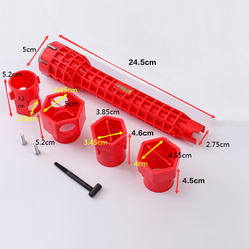 14-in-1 Basin Wrench Sink Installer Tool Kitchen Plumbing Repair Wrench