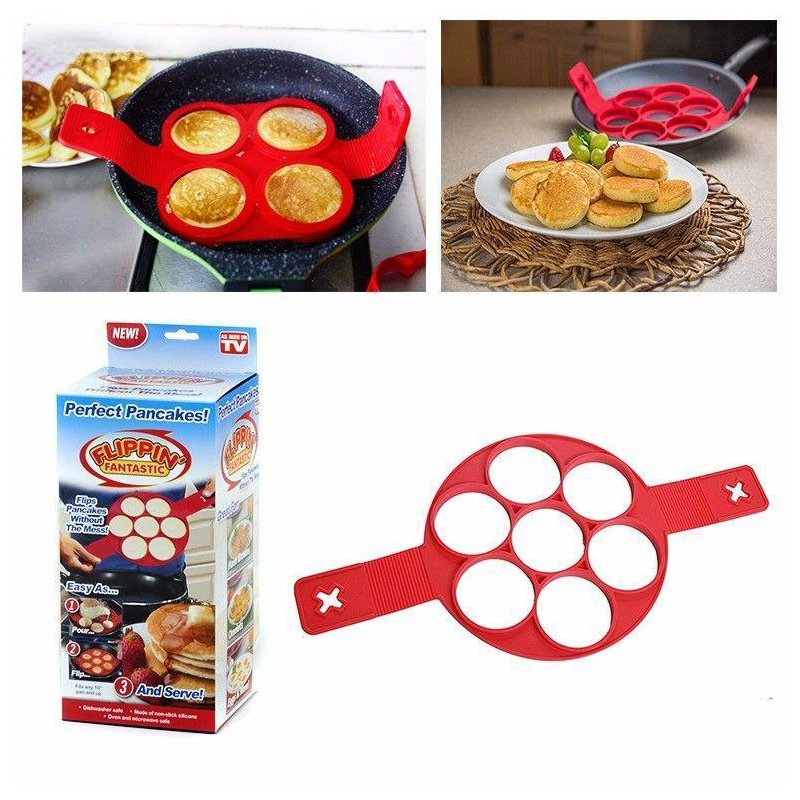 Non-Stick Silicone Pancake Mold Batter Dispenser Pancake Maker Tool Kitchen