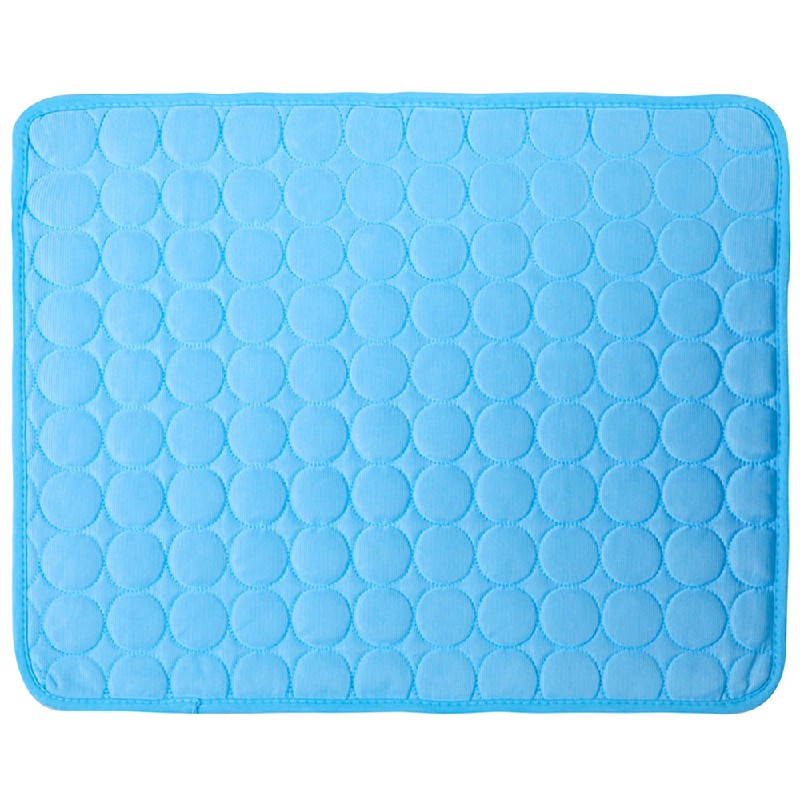 Self-Cooling Pet Mat Heat Relief Summer Pad for Dogs Cats 150x100cm XXL Blue