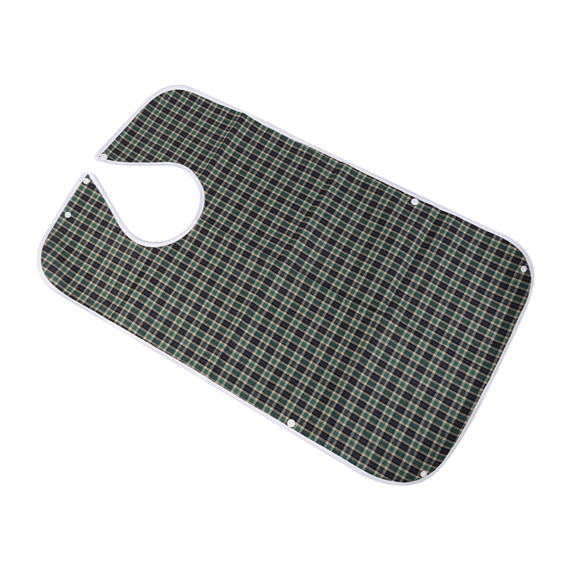 Mealtime Bib Clothing Protector Waterproof Large Apron Green