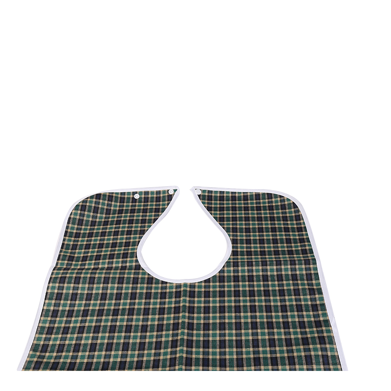 Mealtime Bib Clothing Protector Waterproof Large Apron Green