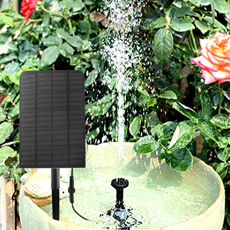 2.5W Solar Water Pump Fountain for Garden Fish Tank Aquarium