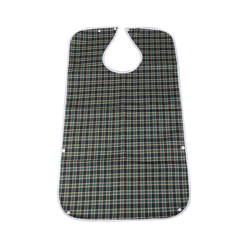 Mealtime Bib Clothing Protector Waterproof Large Apron Green