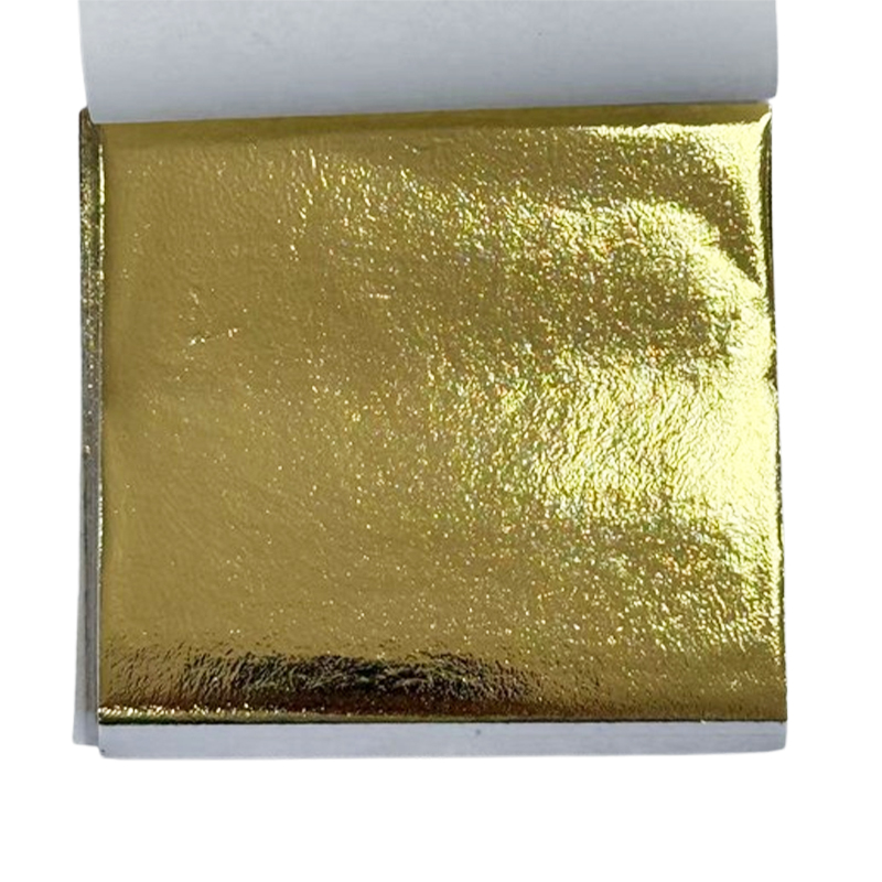 100 PCS DIY Gilding Foil Sheets for Ceiling Gold Crafts Furniture Buddha Statue and Temple Gold