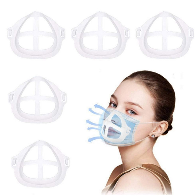 5 pcs 3D Face Masks Inner Stand Holder Bracket Mouth Creat More Breathing Space