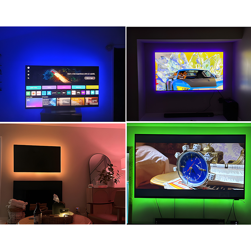 3m Multicolour TV USB LED Strip Adhesive with Remote