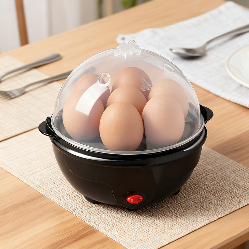 Electric Portion Egg Boiler with 7pcs for Kitchen Home