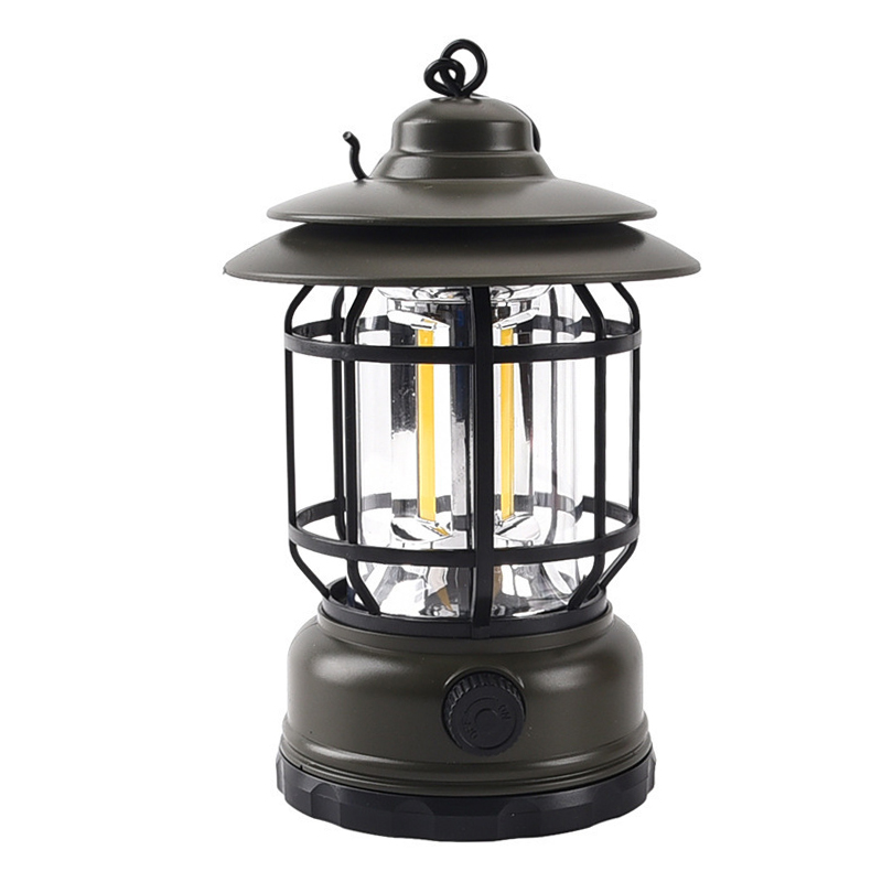 Battery Operated Camping Light Lantern Random Colours 16 x 11 cm