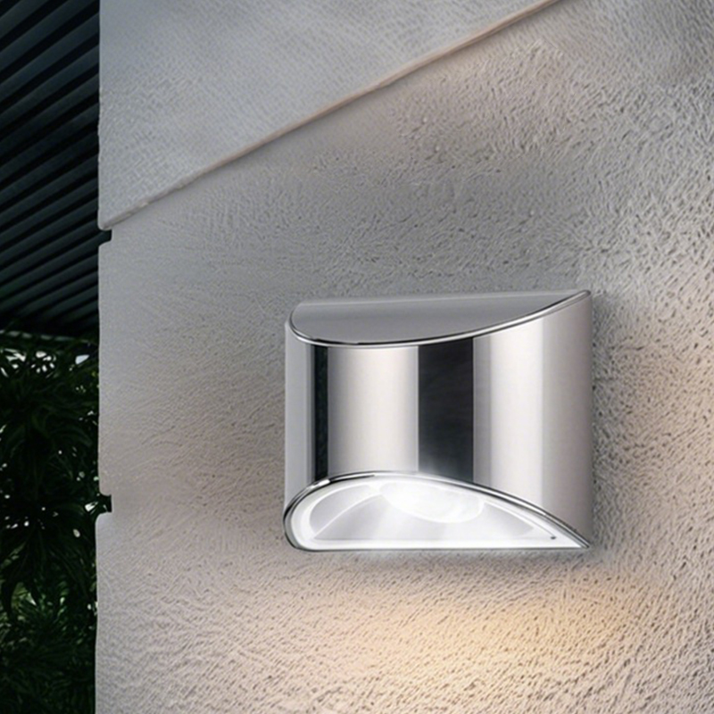 2pcs Garden Wall Light Solar Powered Wall Light 10 x 8 x 5 cm