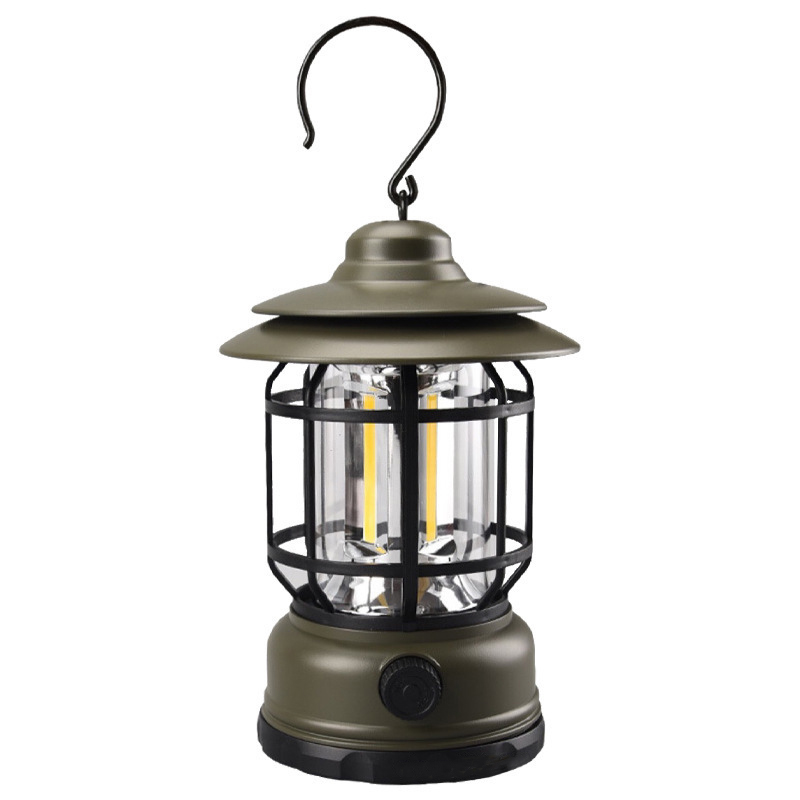 Battery Operated Camping Light Lantern Random Colours 16 x 11 cm