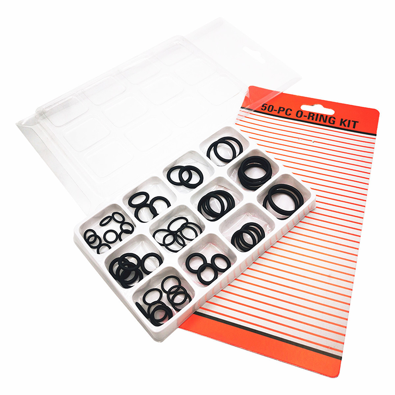 50 pcs O Rubber Ring Seals for Tap Assorted Ring Set Plumbing Washer Kit