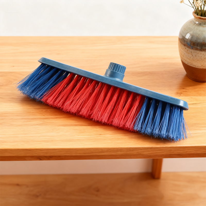 Useufl Cleaning Brush Broom Head Plastic Random Colours