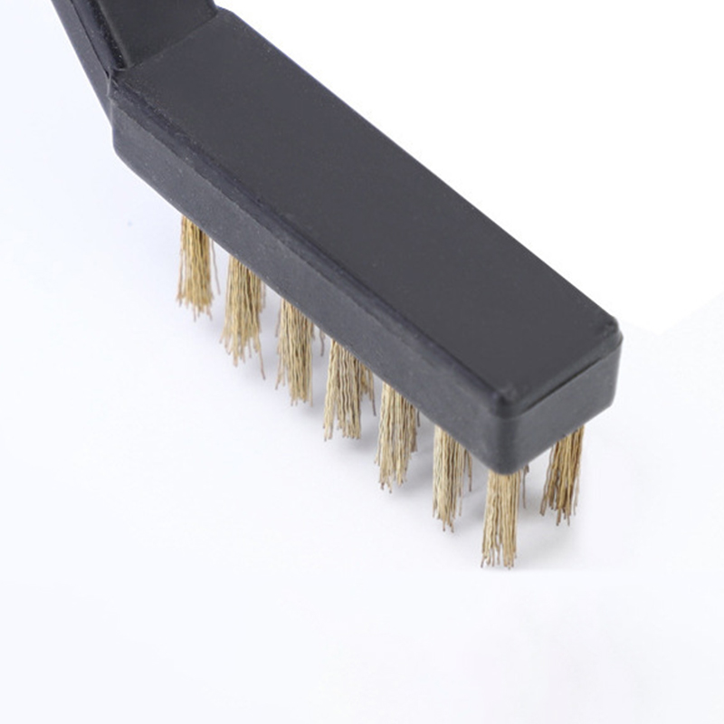 3PCS Steel Brass Nylon Wire Cleaning Brush 17cm