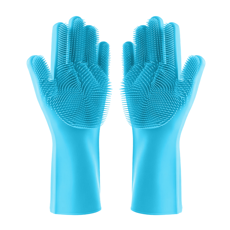 Cleaning Washing Up Glove Better Glove 32cm Silicone Brush Bristles