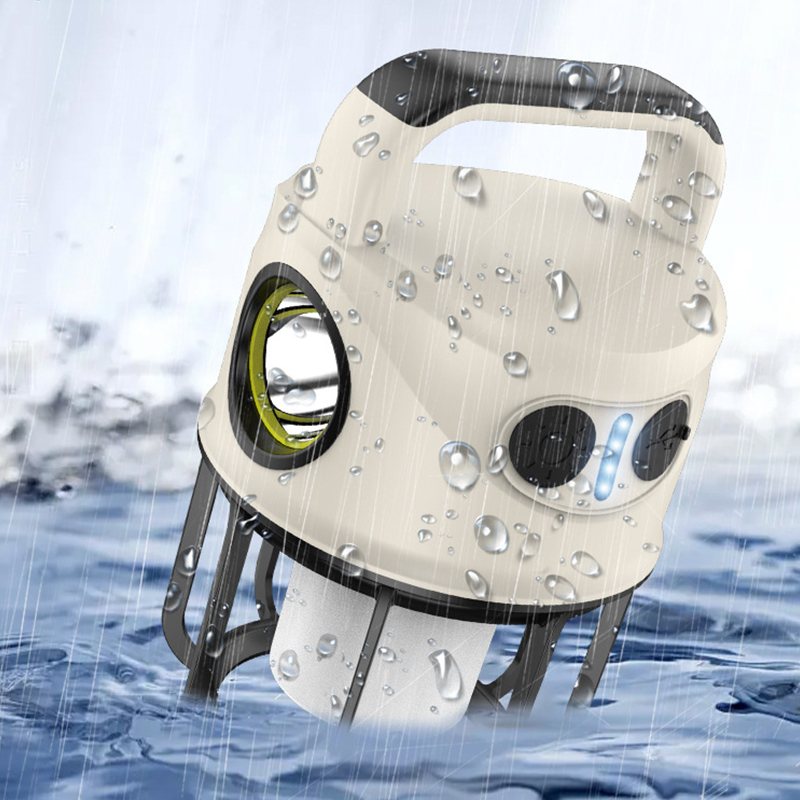 Dual Light USB-C Rechargeable Camping Light Lantern Source Random Colours 16 x 11 cm