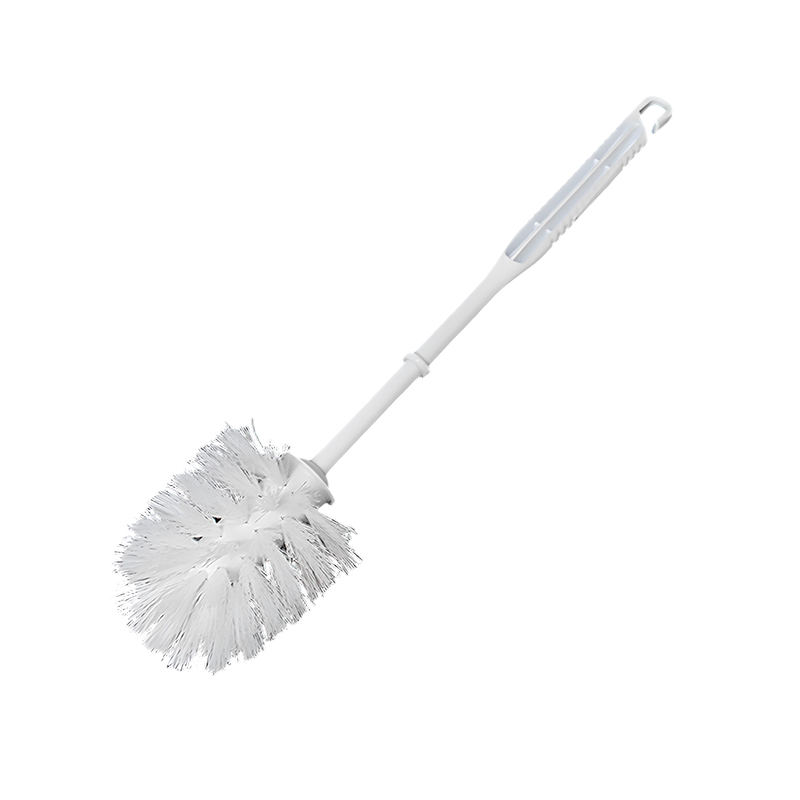 Plastic Toilet Cleaning Brush White for Bathroom Home 37 cm