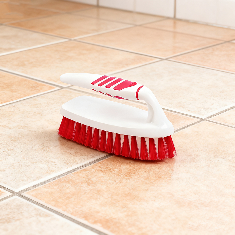 TTZ Softon Cleaning Brush with Handle for Household Random Colours