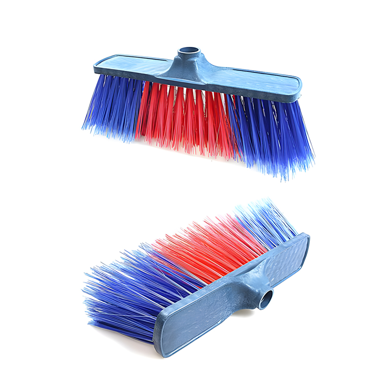 Useufl Cleaning Brush Broom Head Plastic Random Colours