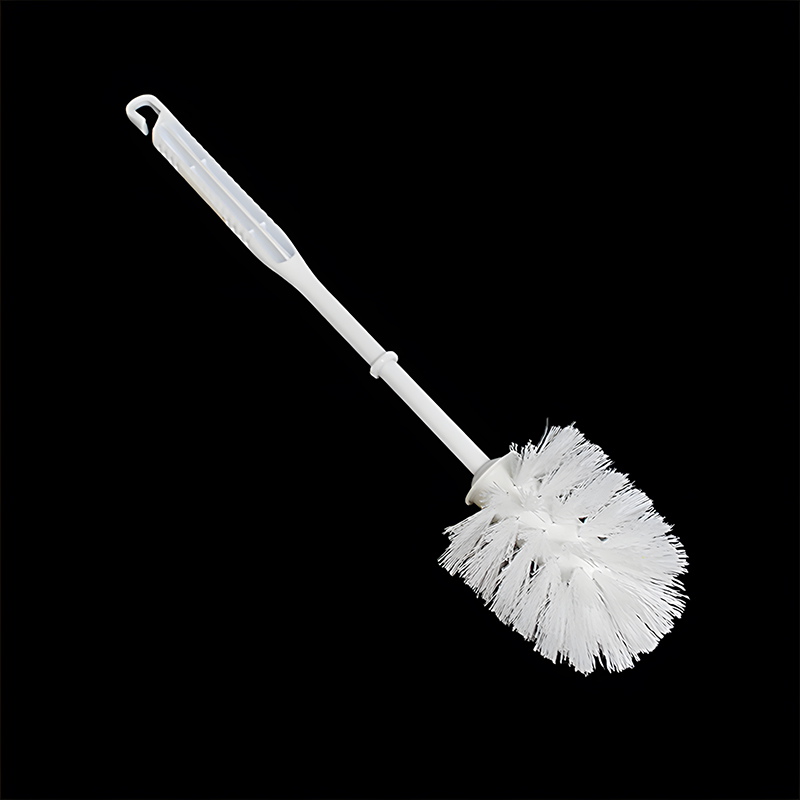 Plastic Toilet Cleaning Brush White for Bathroom Home 37 cm