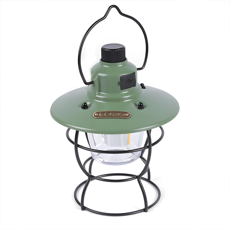 Rechargeable Camping Lantern with Power Bank 3 Light Modes Outdoor Lamp USB Type-C