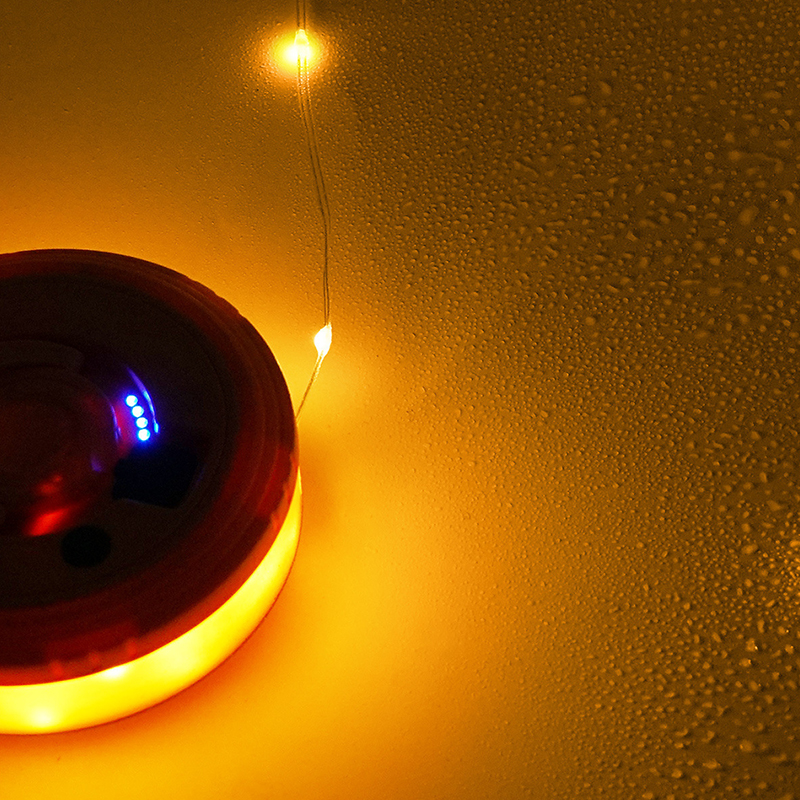 10m Retractable USB Camping Light Fairy String Light on Wind Up Roll