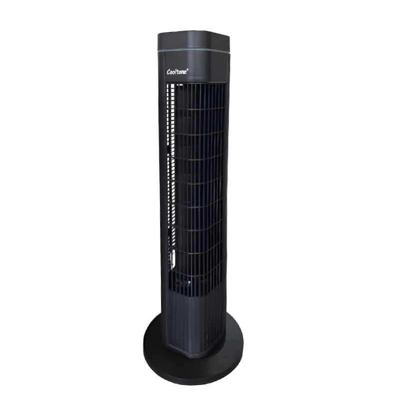 Black 3 Speed Fan Air Cooling Free Standing Tower Fan Quiet Fan 29 Inch