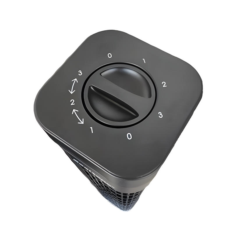 Black 3 Speed Fan Air Cooling Free Standing Tower Fan Quiet Fan 29 Inch