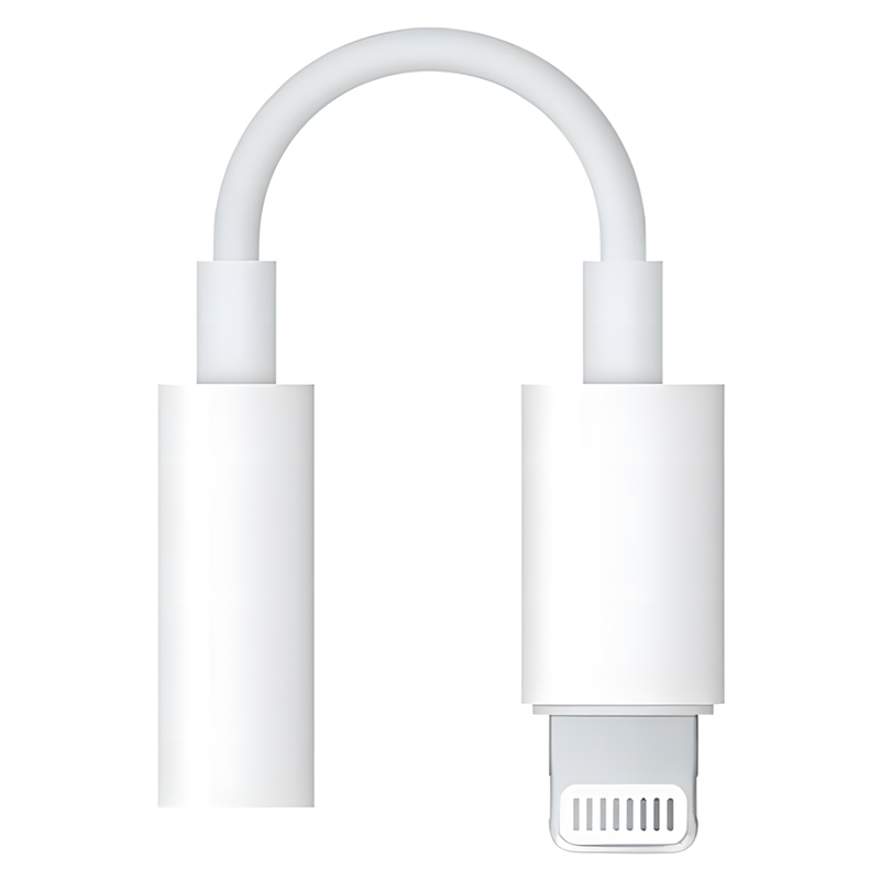 Female Headphone Jack Adapter 8pin to 3.5mm for iPhone