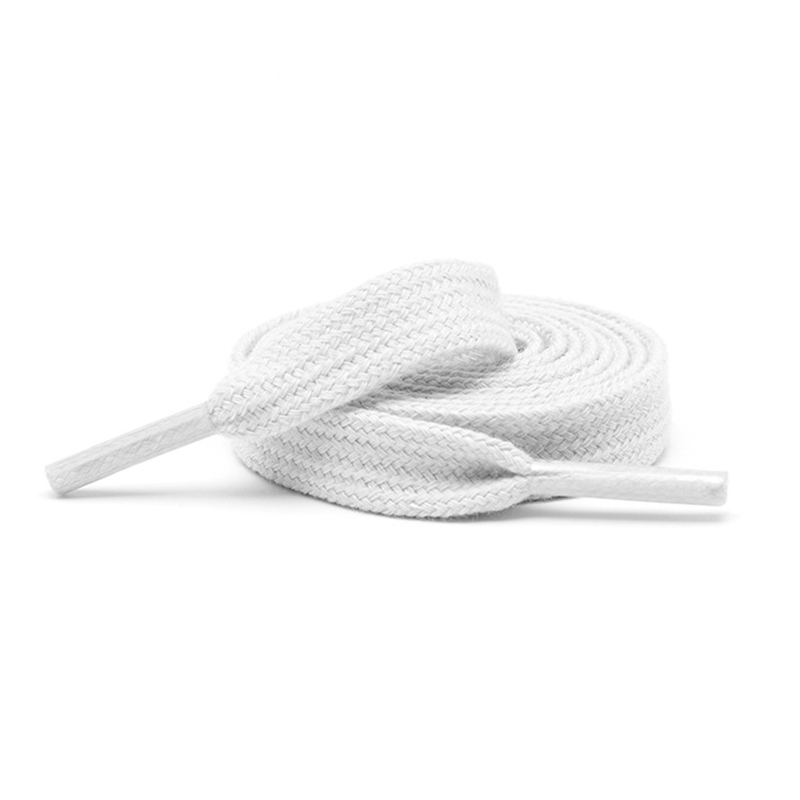 Unsex Boot Laces White Laces for Trainers Replacements Shoestrings 1 Pair