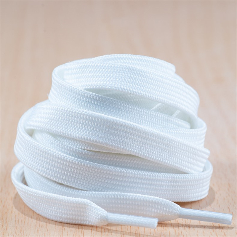 Unsex Boot Laces White Laces for Trainers Replacements Shoestrings 1 Pair