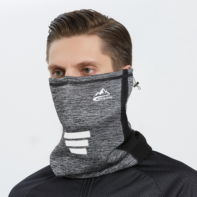 Headband Cooling Face Scarf Neck Gaiter Bandana Shield Snood Scarves Outdoor Grey