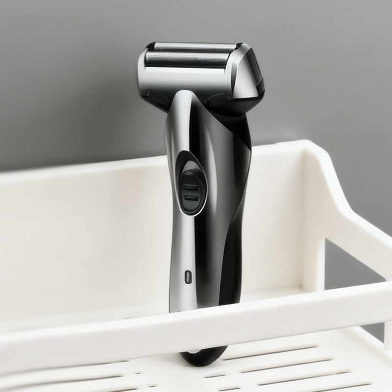 Rechargeable Dual-Cutter Cordless Shaver for Men with Micro-USB Charging