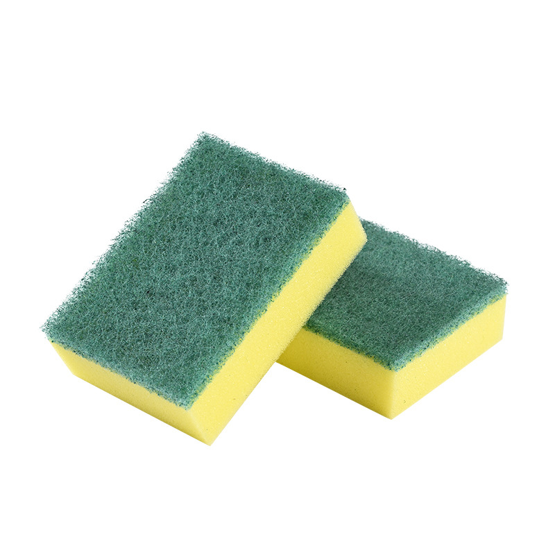 20PCS 8x2cm Double Sided Dishwashing Sponges Kitchen Scourers