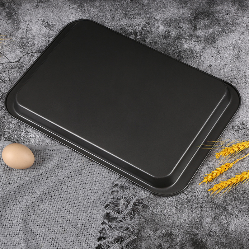 37cm x 25cm Non Stick Oven Baking Tray for Roasting Cooking Kitchen