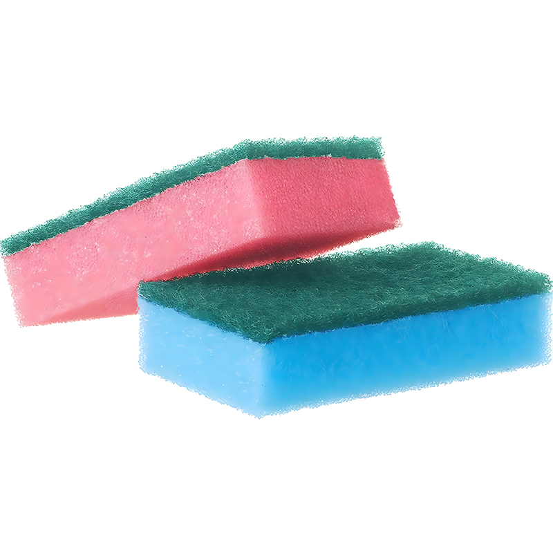 20PCS 8x2cm Double Sided Dishwashing Sponges Kitchen Scourers