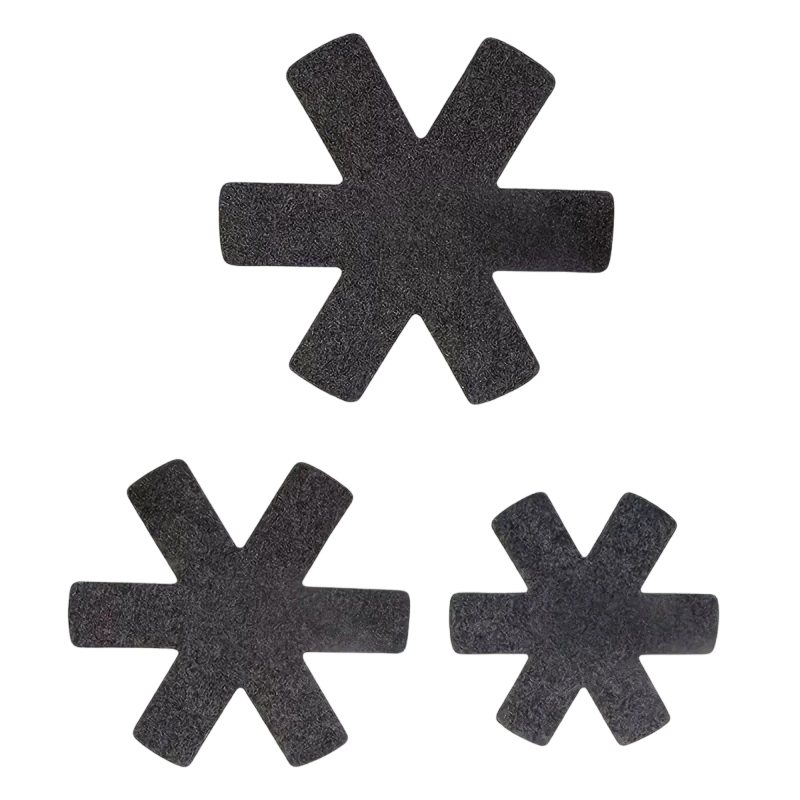 12PCS Pot Dividers Pads Anti-Slip Pan Separators Pads for Protecting Separators Pads Saucepan Pots Cookware Pans