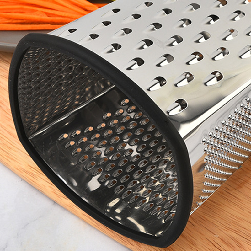 4 Sided Food Grater Blades Cheese Vegetable Grater with Steel