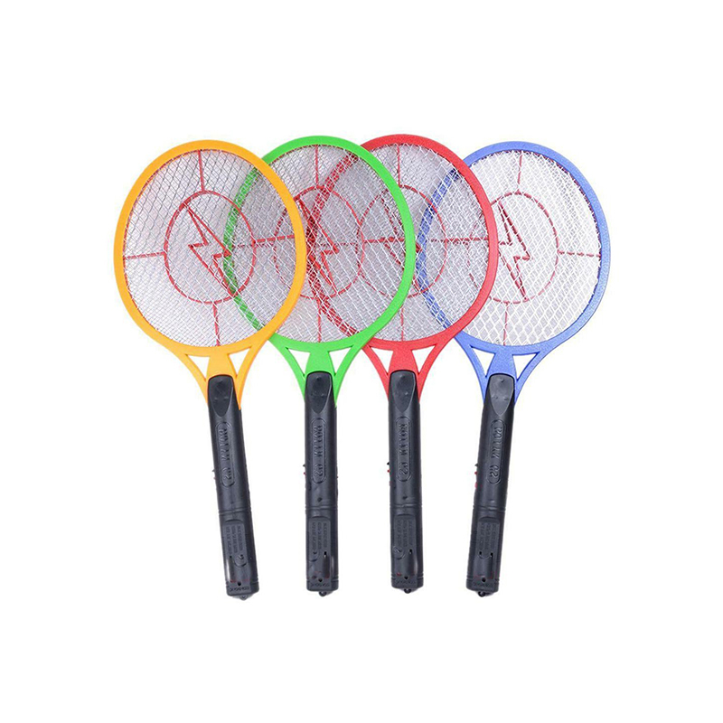 Battery Operated Fly Mosquito Swatter Racket Lightweight Durable 50 x 21 cm Random Colour