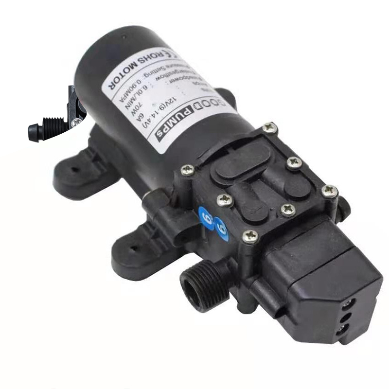 12V Water Pump Self-Priming High Pressure Water Pump 6L/Min RV Caravan