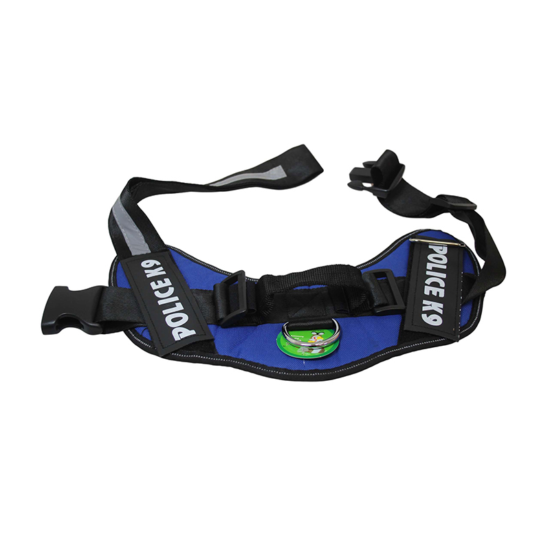 Police K9 Dog Harness Multi Colour Small Size Random Colour
