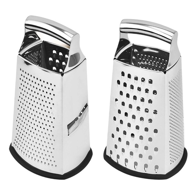 4 Sided Food Grater Blades Cheese Vegetable Grater with Steel
