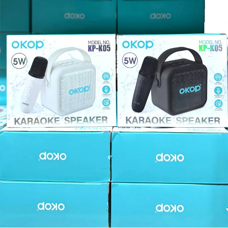 Karaoke Speaker Kids Mini Karaoke Machine 1200mah White