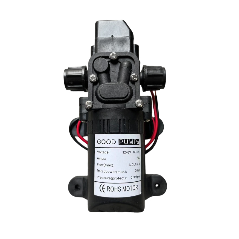 12V Water Pump Self-Priming High Pressure Water Pump 6L/Min RV Caravan