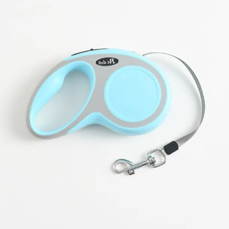 Retractable Pet Dog Walking Lead Leash with Strong Tension Comfortable Grip 5m 33lbs 17 x 10 cm Random Colour