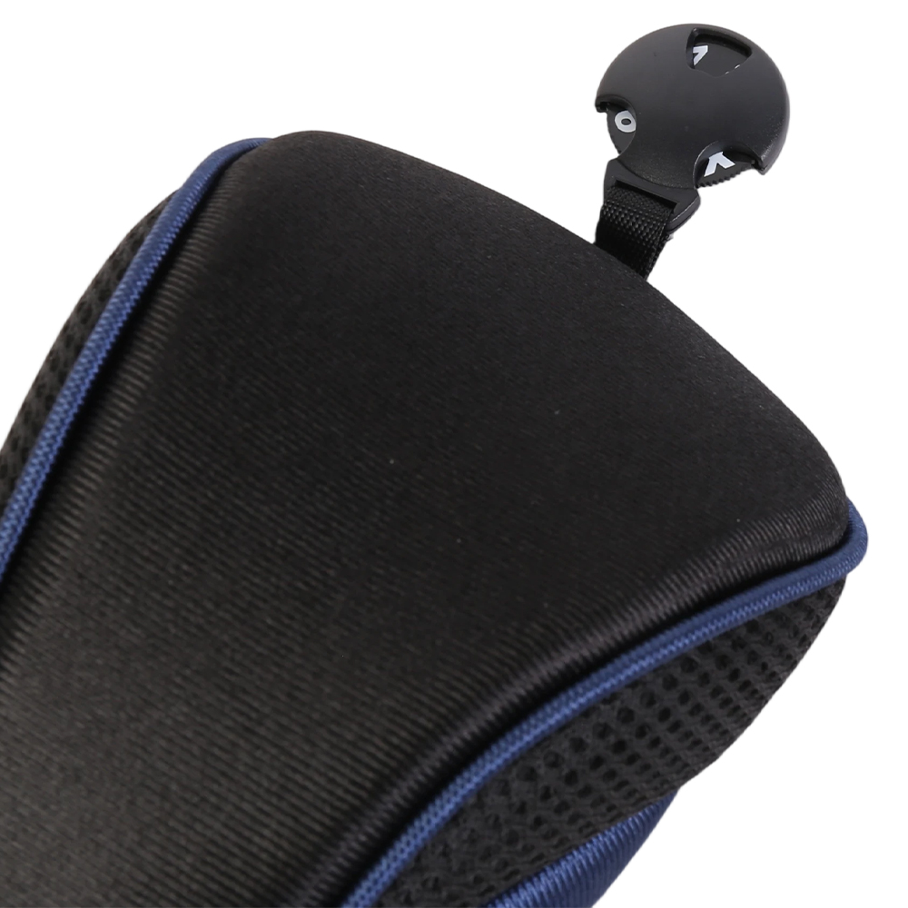3PCS Golf Club Head Covers Set Driver 1 3 5 Fairway Woods Headcover Blue