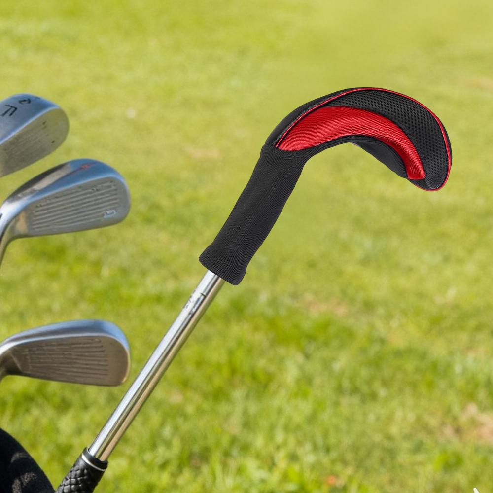 3PCS Golf Club Head Covers Set Driver 1 3 5 Fairway Woods Headcover Red