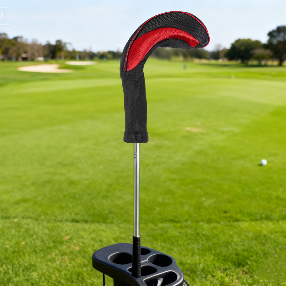 3PCS Golf Club Head Covers Set Driver 1 3 5 Fairway Woods Headcover Red